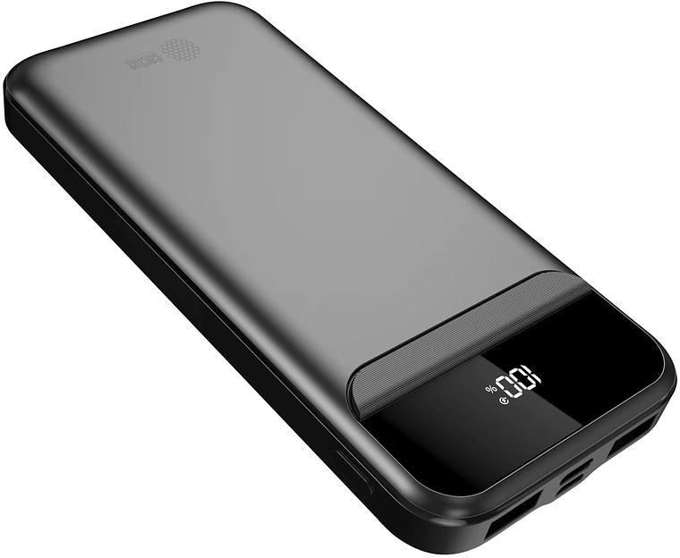Мобильный аккумулятор Cactus CS-PBFSCA-10000 10000mAh 4.5A 2xUSB-A/USB-C черный фото 2