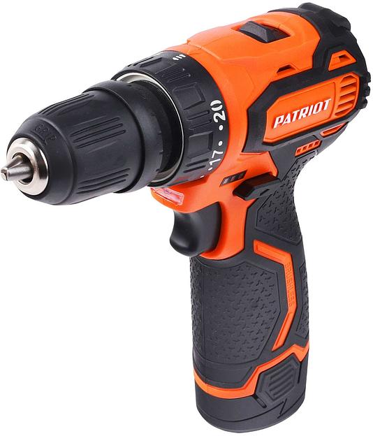 Дрель-шуруповерт Patriot BR 369Li 146Вт аккум. патрон:быстрозажимной (кейс в комплекте) (180201369) фото 3