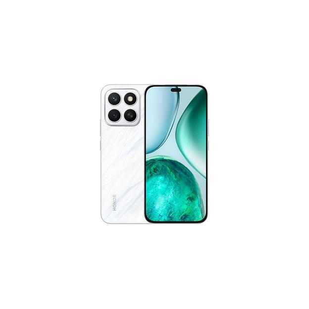 Смартфон Honor X8c 8/128Gb, белый лунный фото 1