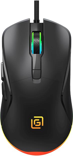 Мышь Оклик 750G черный оптическая 7200dpi USB 5but (1796789) фото 1