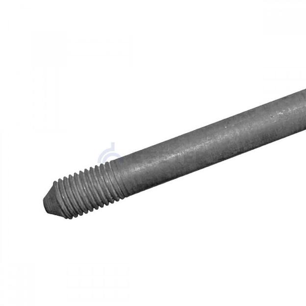 Стержень заземления оцинкованный 18 мм х 1200 мм фото 1