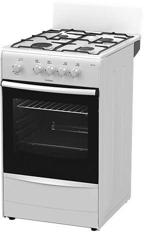 Плита Газовая Darina A 3001 W белый реш.сталь фото 1