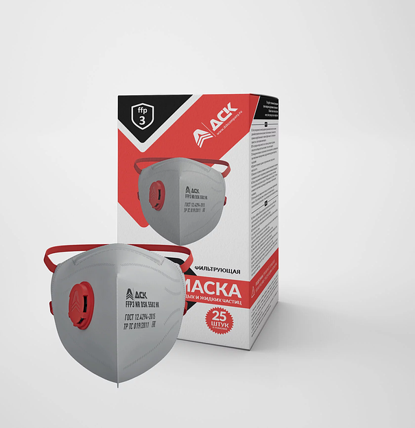 Складной респиратор DSK 5502 НК фото 8