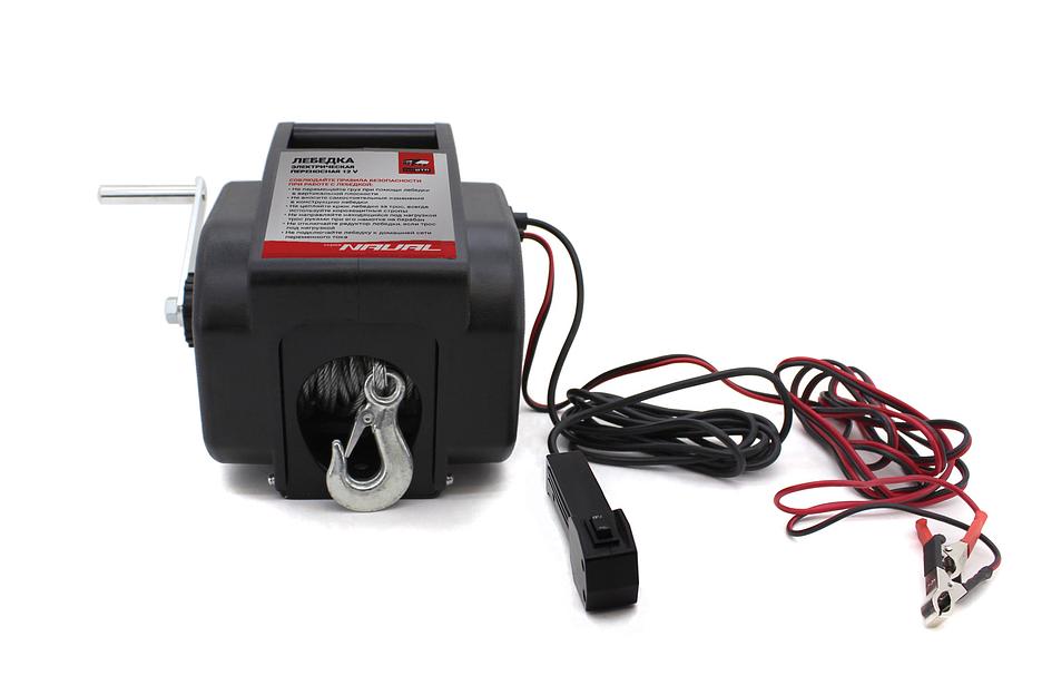 Лебедка лодочного прицепа переносная 12В 2000 lbs ОПТ фото 1