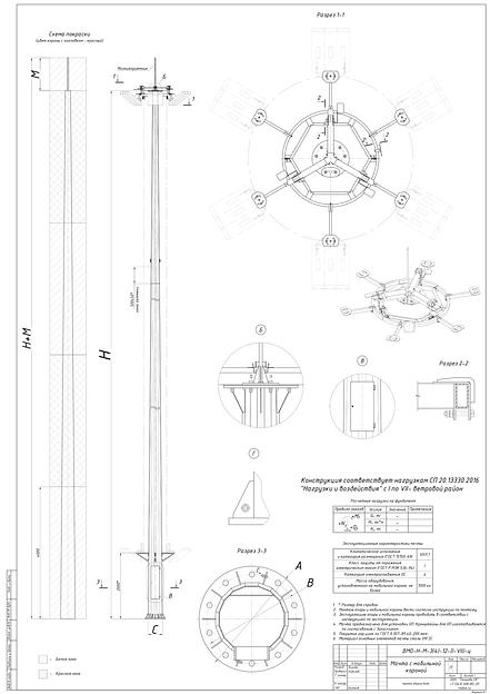 Мачты с мобильной короной ВМО-25 фото 2