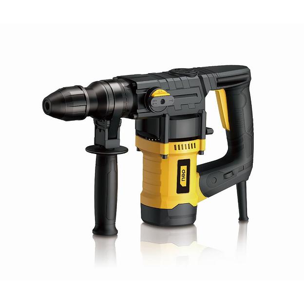 Перфоратор Deli DL-DC28-E1 (1050Вт, SDS PLUS, 4300уд/мин, 900об/мин, кейс, в комплекте 3 бура, долото, пика) фото 1