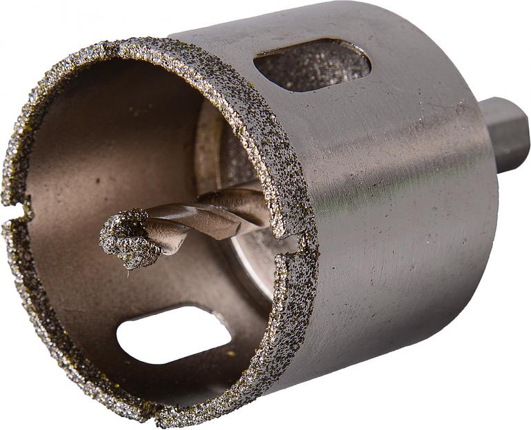 Коронка Вихрь 73/10/9/6 по керамогр/кер Д=45мм Дл=70мм (1пред.) для шуруповертов/дрелей фото 1