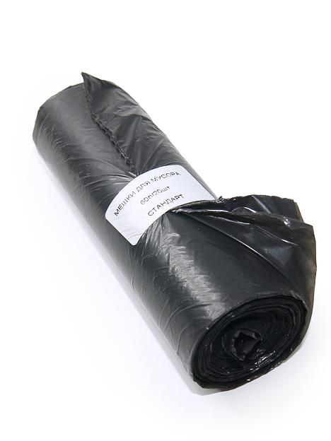 ПВД мешки для мусора 60 литров ОПТ фото 1