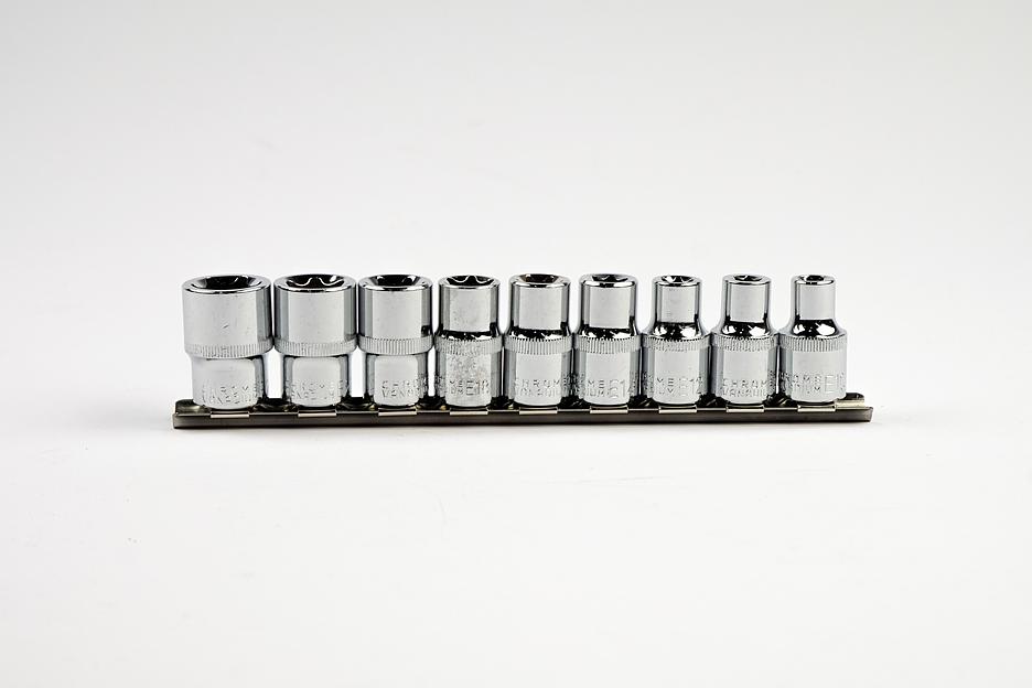 Набор головок (TORX) 1/2 9 предметов KINGQUEEN WIB-7 фото 4