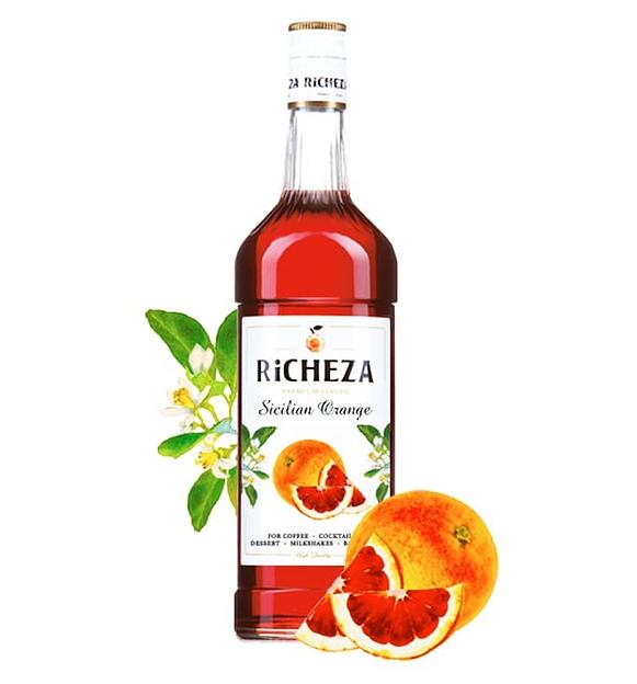 Сироп "Richeza" апельсин сицилийский 1л фото 1