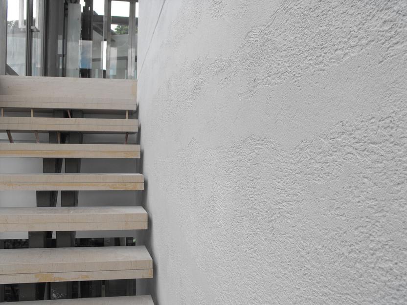 Штукатурка декоративная Bauramix «Antique Travertin» белый 25 кг ОПТ фото 2