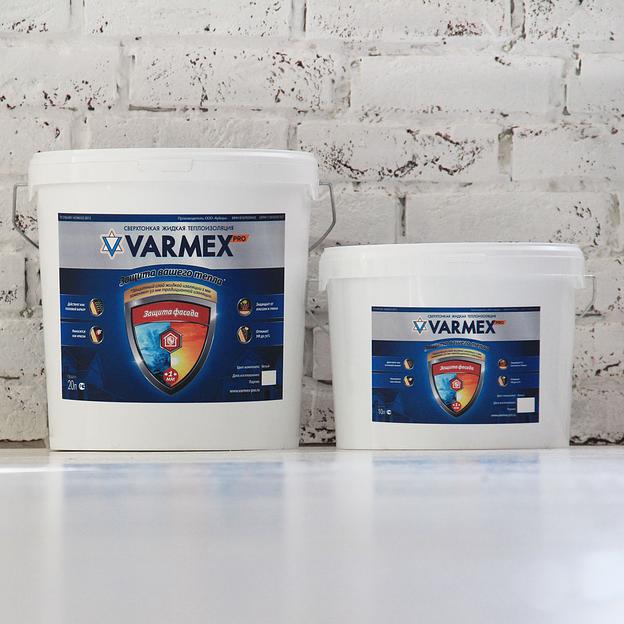 Жидкая теплоизоляция Varmex «Защита фасада» 20 л ОПТ фото 1