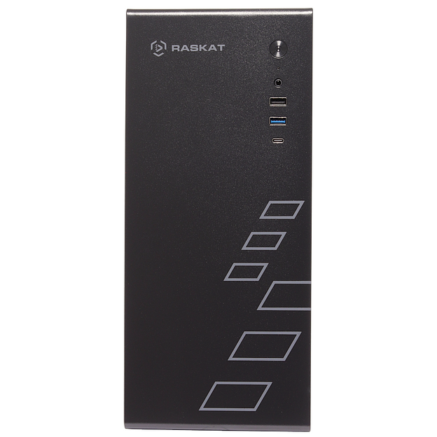 Компьютер Raskat Standart 500 (Intel Core i5 10400, RAM 8Gb, SSD 240Gb, no OS, kb+ms, black) фото 3