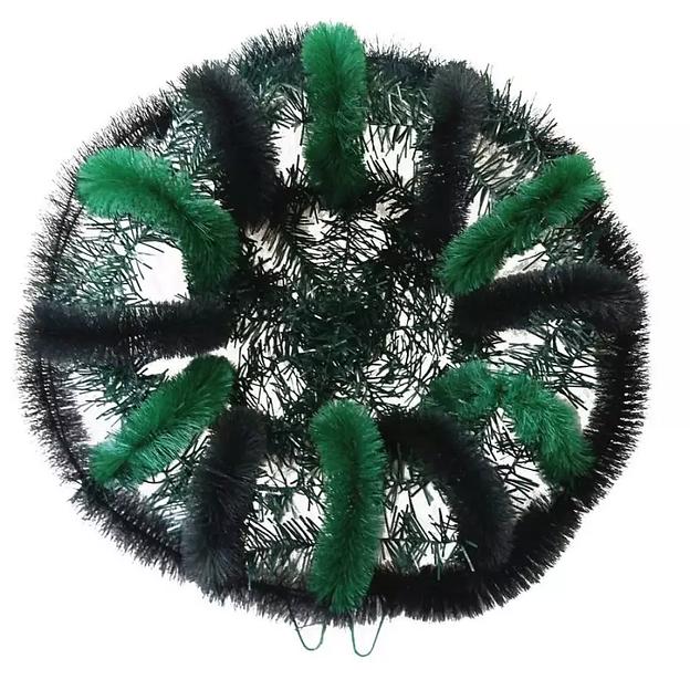 Фон ритуальный Green 3D-круг к21-р120-ё65-лк60 68см фото 2