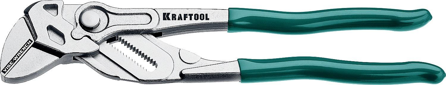 KRAFTOOL Vise-Wrench, 250 мм, клещи переставные-гаечный ключ (22065) фото 1