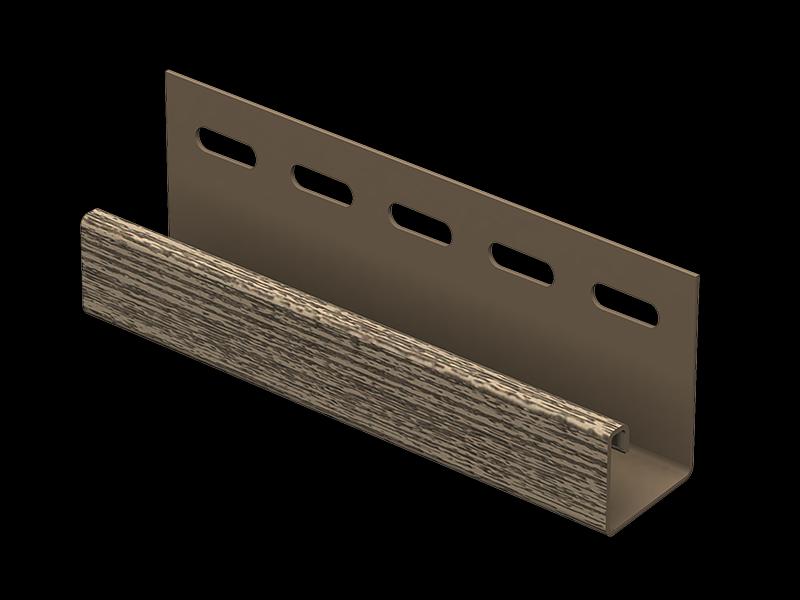 J профиль для сайдинга Тимберблок Ель фото 2