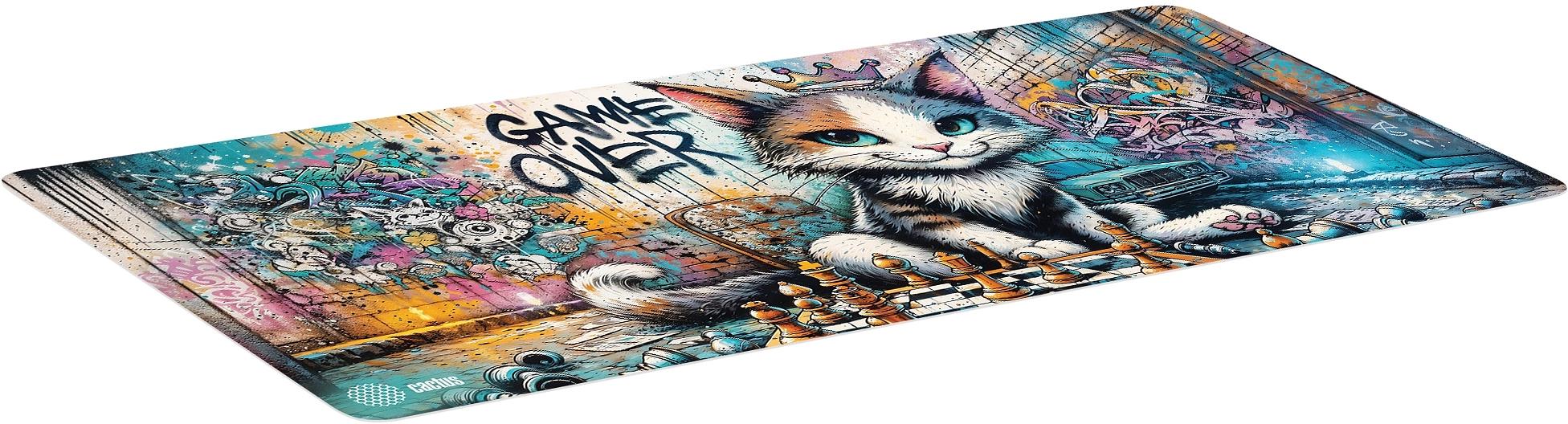 Коврик для мыши Cactus Game Over 900x400x4мм (CS-MP-COR01XXL) фото 2