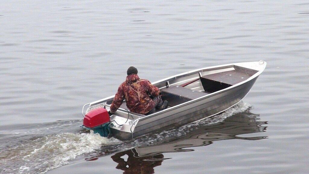 Алюминиевая лодка Тактика 430 РМ, 420*160*70 мм фото 10