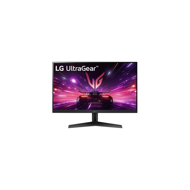 23.8" Монитор LG UltraGear 24GS60F-B, 1920x1080, IPS, 180Гц, 1хHDMI, 1хDP, черный фото 1