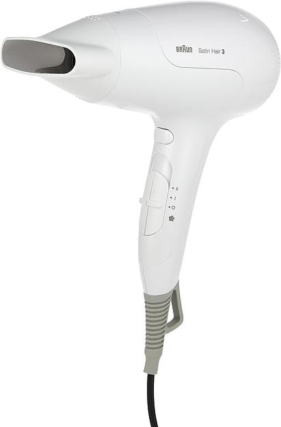 Фен-щетка Braun BRHD385E 2000Вт белый фото 1