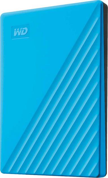 Жесткий диск WD Original USB 3.0 2Tb WDBYVG0020BBL-WESN My Passport 2.5" голубой фото 2