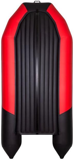 Лодка Таймень NX 4000 НДНД PRO, 4000*1800*495 мм., цвет: красный-черный фото 4