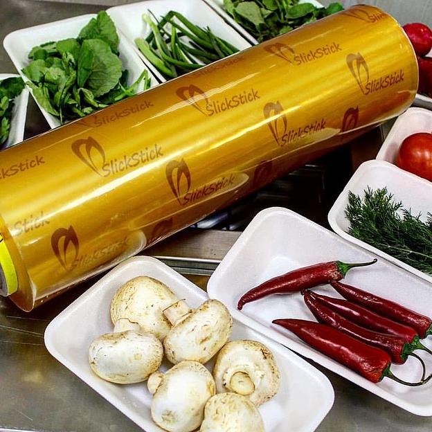 Пищевая пленка SlickStick 8 мкр \ 450 мм \ 700 м ОПТ фото 1