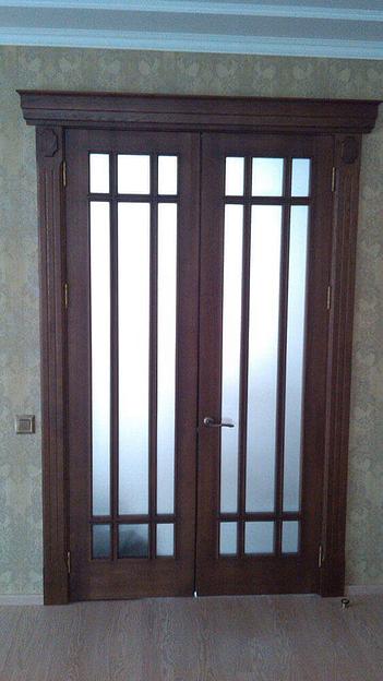 Плотницкие работы по установке межкомнатных деревянных дверей в Самаре фото 1