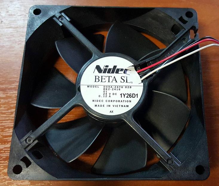 Вентилятор FM1 блока питания HP LJ M712/M725/CLJ M551/M552/M553/M570/CP3525/CM3530 (RK2-2416) OEM фото 1