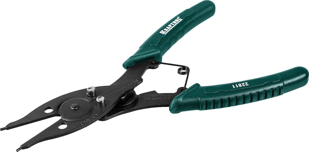 KRAFTOOL Universal 6-in-1, внешний/внутренний, съемник стопорных колец (22811) фото 5