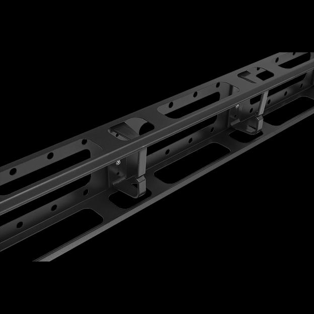 Вертикальный кабельный организатор с крышкой, 95х70мм, 42U фото 5