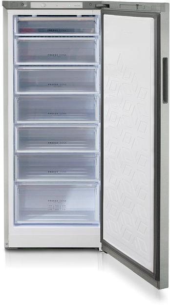 Морозильная камера Бирюса Б-M6046 металлик фото 3