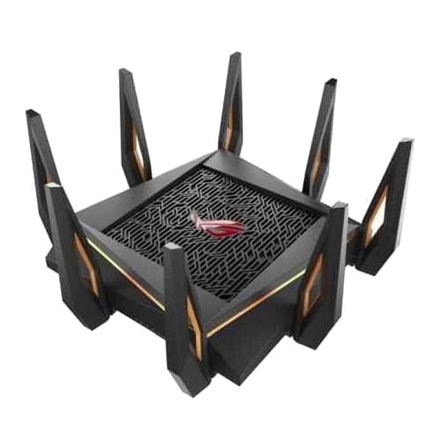 Роутер беспроводной Asus GT-AX11000 AX11000 10/100/1000BASE-TX/4G ready черный фото 2