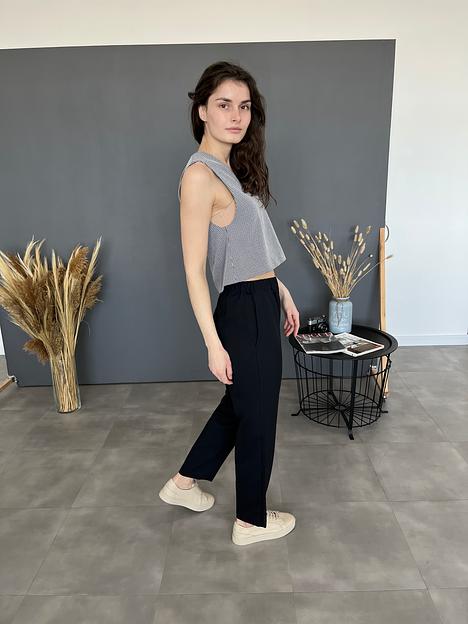 Брюки на резинке шерсть опт фото 3