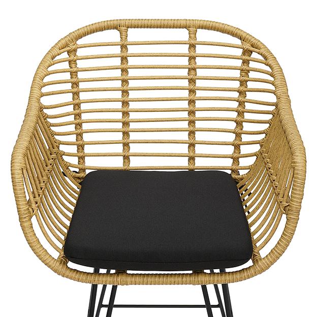 Стул барный Vetle Bent, ротанг фото 6