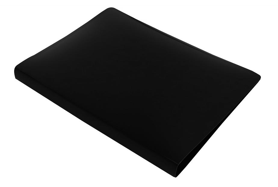 Папка метал.пруж.скоросш. Бюрократ DeLuxe DL07PBLCK A4 пластик 0.7мм кор.27мм черный фото 1