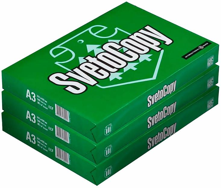 Офисная бумага формат A3 «SvetoCopy» ОПТ фото 1