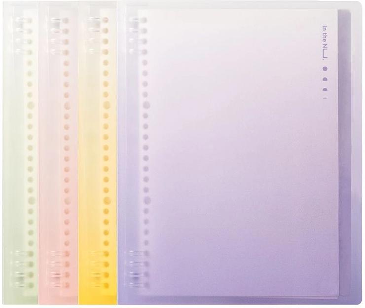 Тетрадь Deli NUSIGN NS319 A5 пластик 40л ассорти фото 1