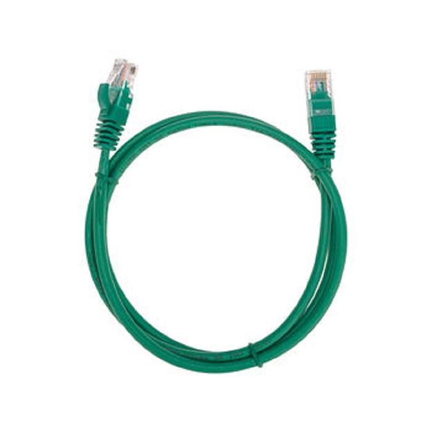 Rexant (02-0106-1) Патч-корд U/UTP, CAT 5e, RJ45-RJ45, 26AWG, LSZH, зеленый, 1м фото 1