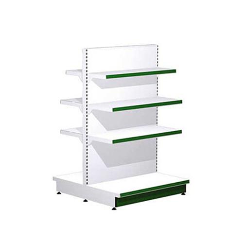 Стеллаж торговый островной СК125 Русь 1250x500x1900 4 полки фото 1