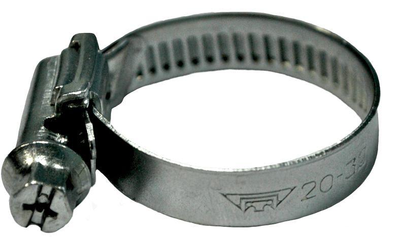 Хомут червячный 20-32/9 фото 1