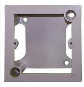 Настенная коробка под рамку французского стандарта, 45х45 мм (LAN-WB45x45-WH) фото 1