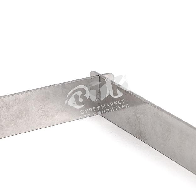 Рамка для конфет и шоколада 180х180х30 мм нержавеющая сталь фото 3