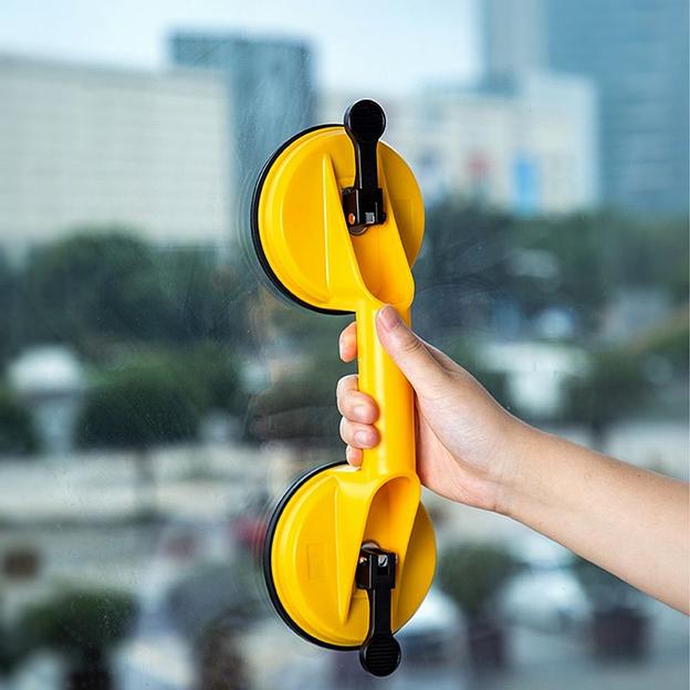 Присоски Deli Присоска для стекла (стеклодомкрат) двойная Deli DL-XP22 2*118мм, грузоподъемность 80кг фото 4