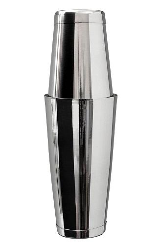 Шейкер 0,53/0,85 л. с утяжелителем, нерж. Boston MGsteel /1/36/ фото 1