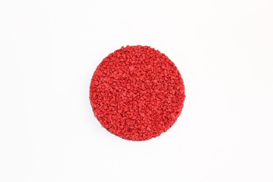 Резиновая крошка EPDM 0,6-1,5 мм красная ОПТ фото 1