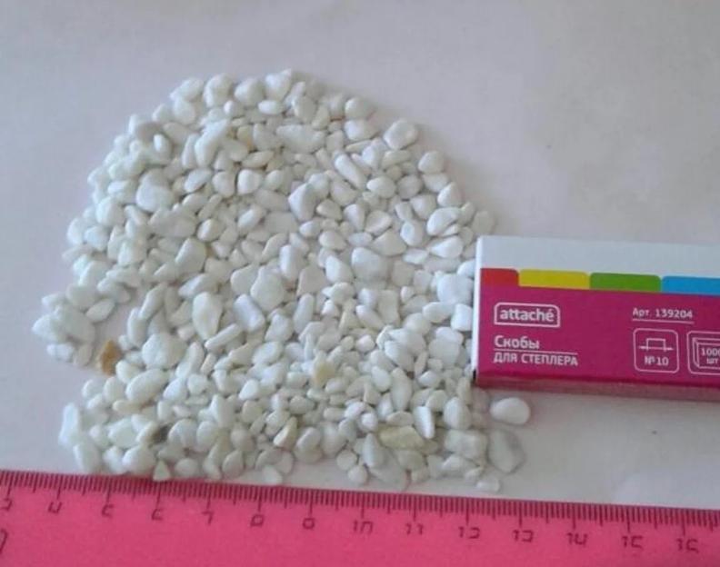 Мраморная крошка Тассервис галтованная фото 3