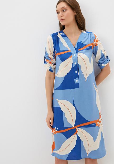 Повседневное платье голубое Elit by Ter-Hakobyan опт фото 1