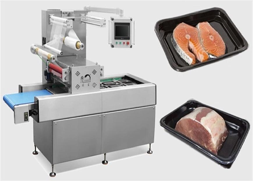 Автоматическая вакуумная упаковочная машина ZKM-550K фото 1