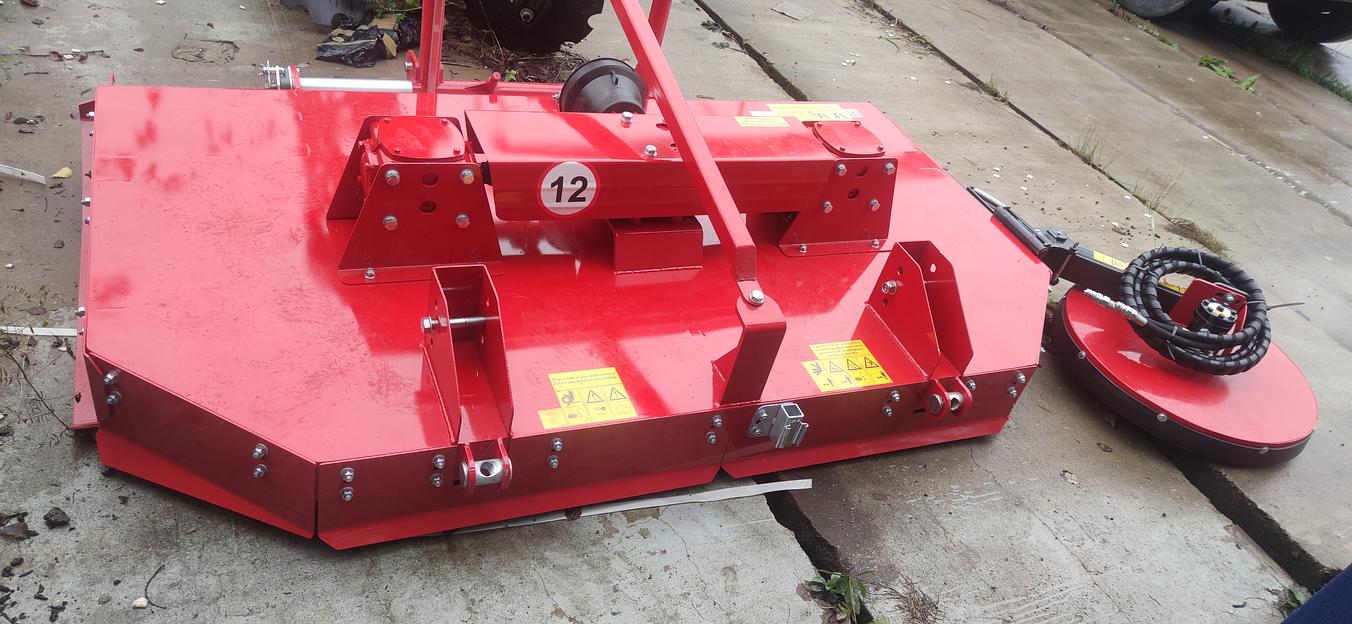 Косилка-измельчитель садовая WARKA RG-220 + боковая косилка фото 3